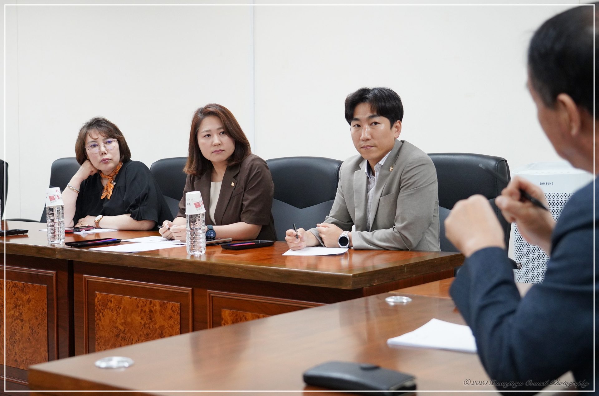 의원연구단체 - 부산진구의회 주민건강연구회 회의  4번째