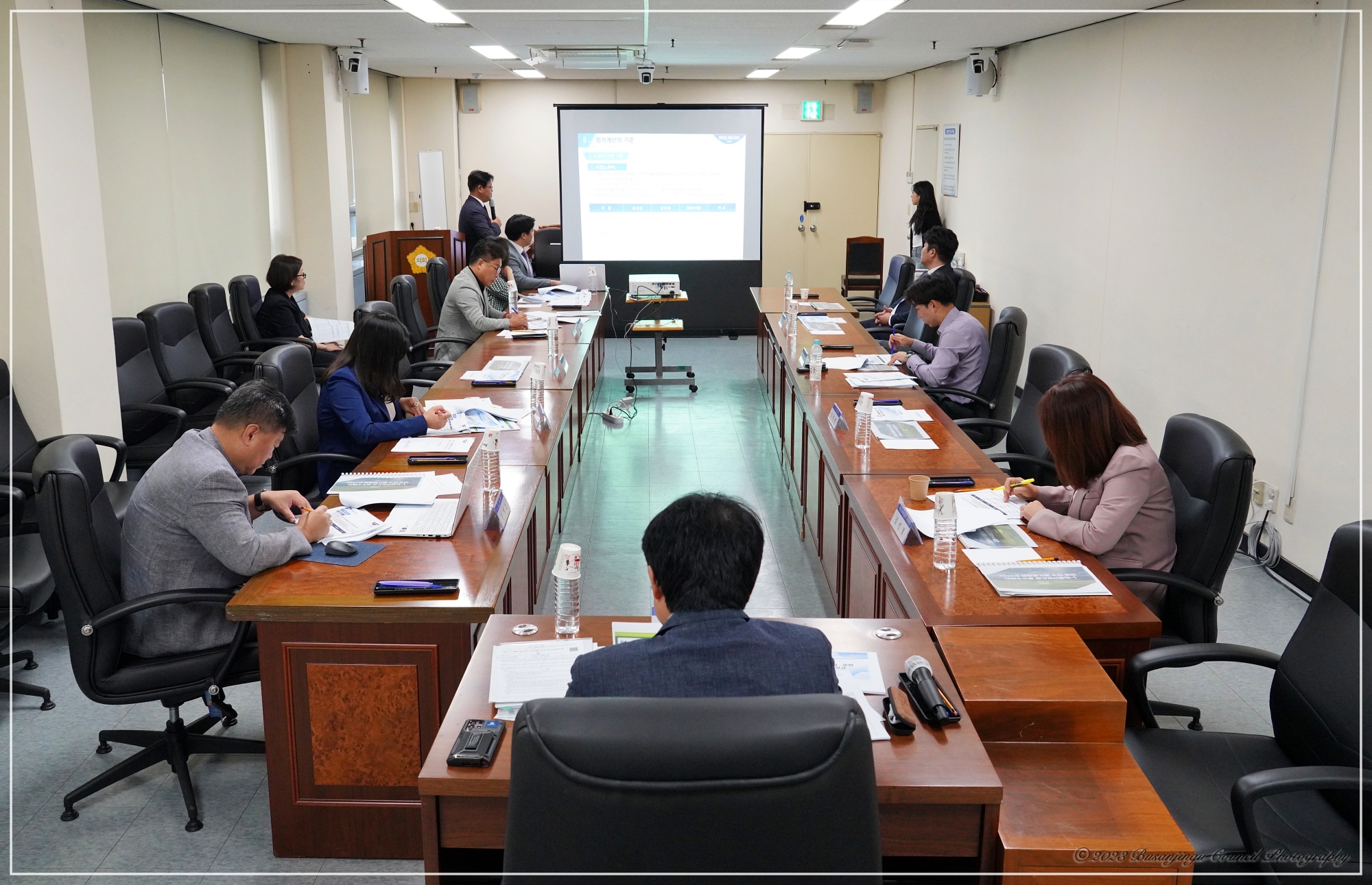 2024년 생활폐기물 수집운반 수수료 원가산정 용역 중간보고회 3번째