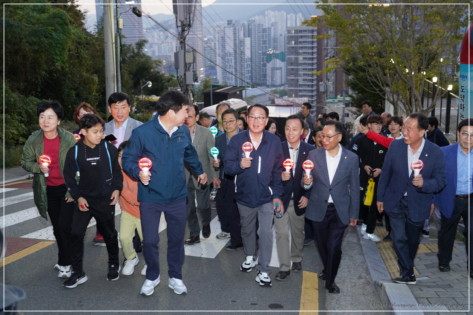 2023년 황령산 달빛걷기 축제 3번째