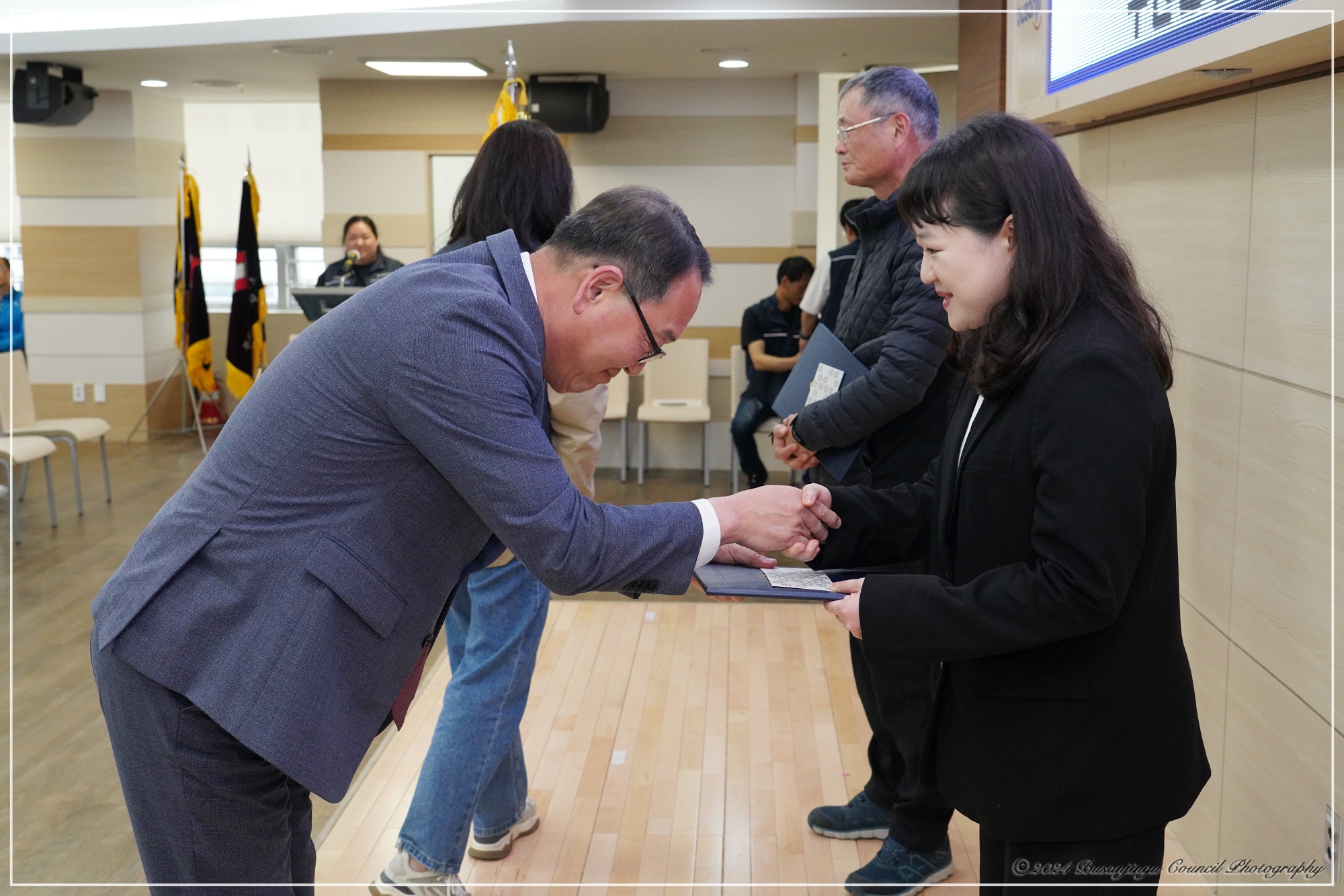 공무직노동조합 부산진구지부 정기총회 3번째