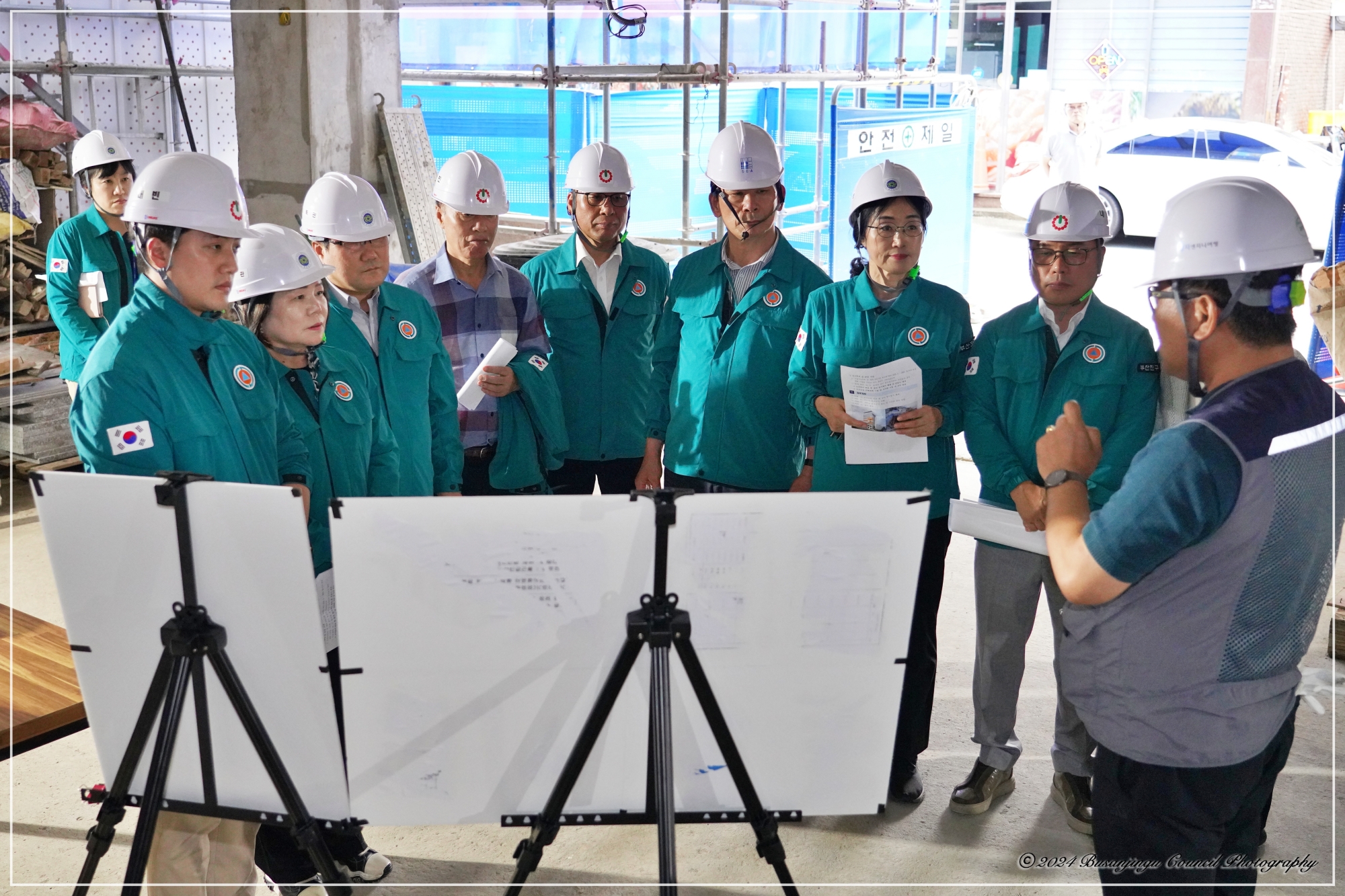 공공건축현장 실태 파악 현장방문 - 안전복지위원회 3번째