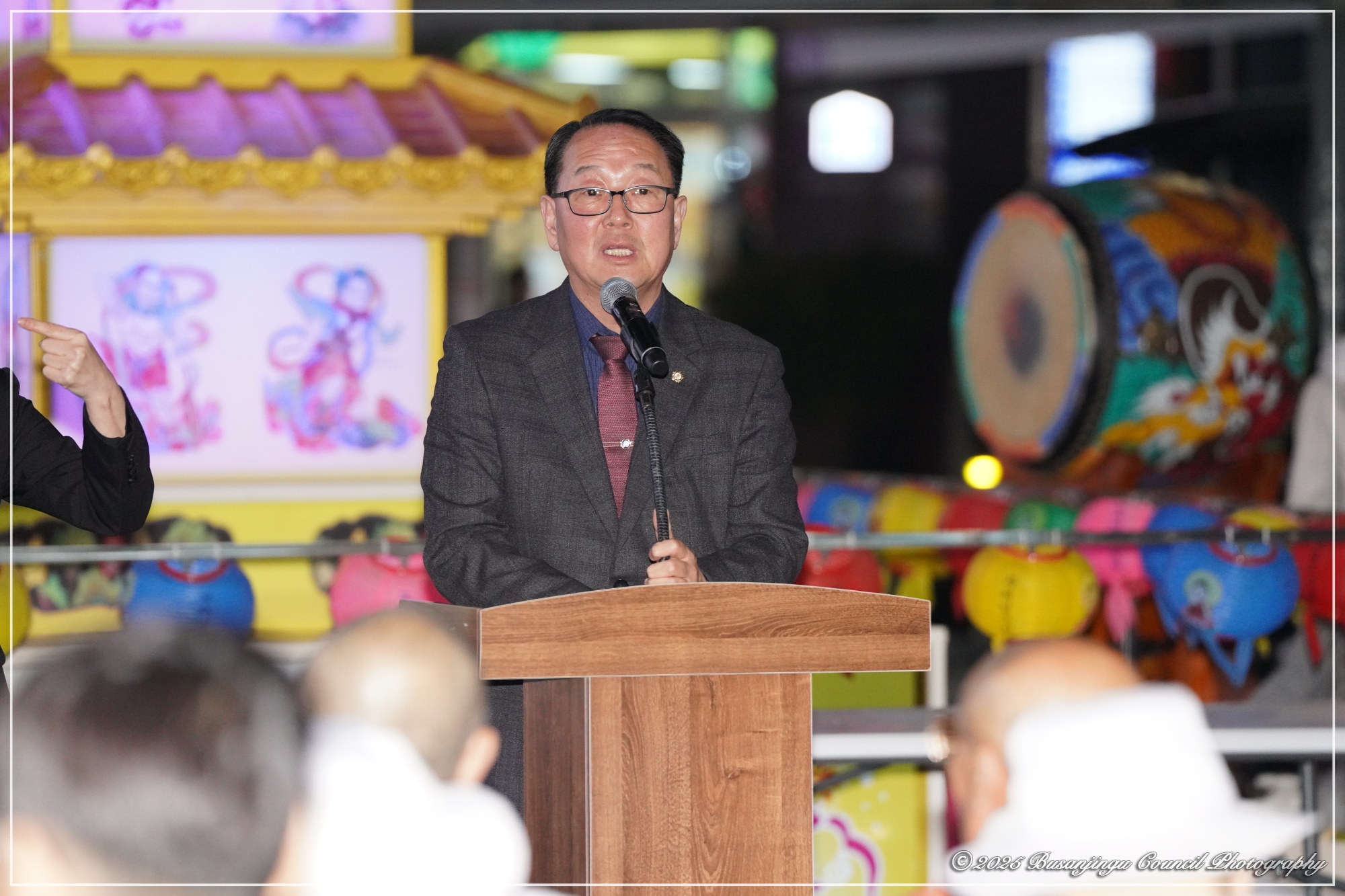 부산진구불교연합회 부처님오신날 봉축 점등식 2번째