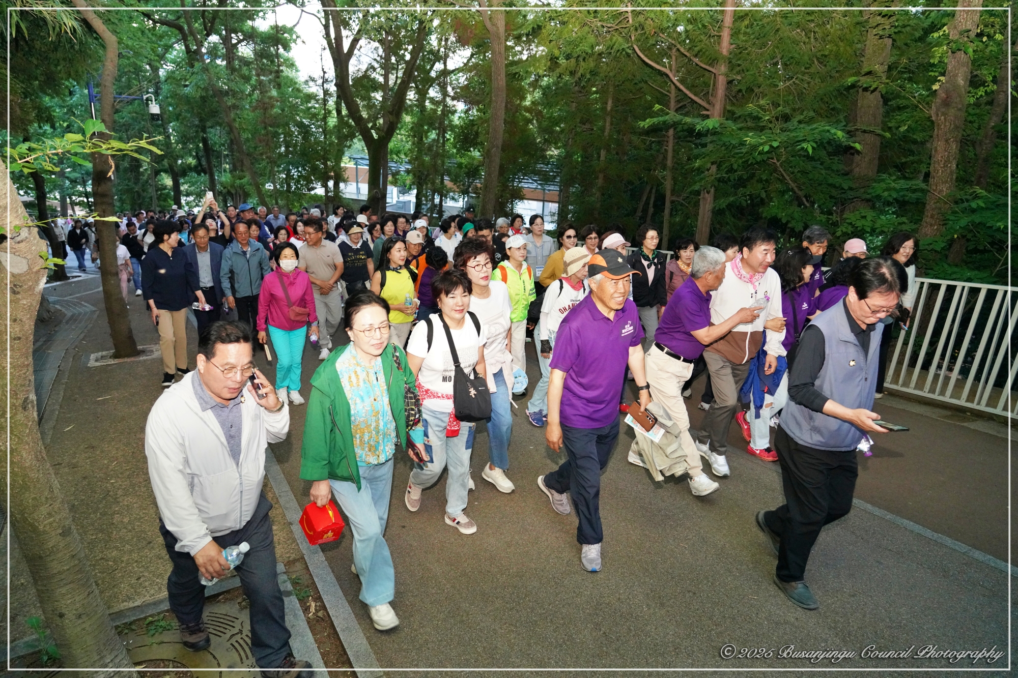 백양산 달빛걷기 참가 4번째