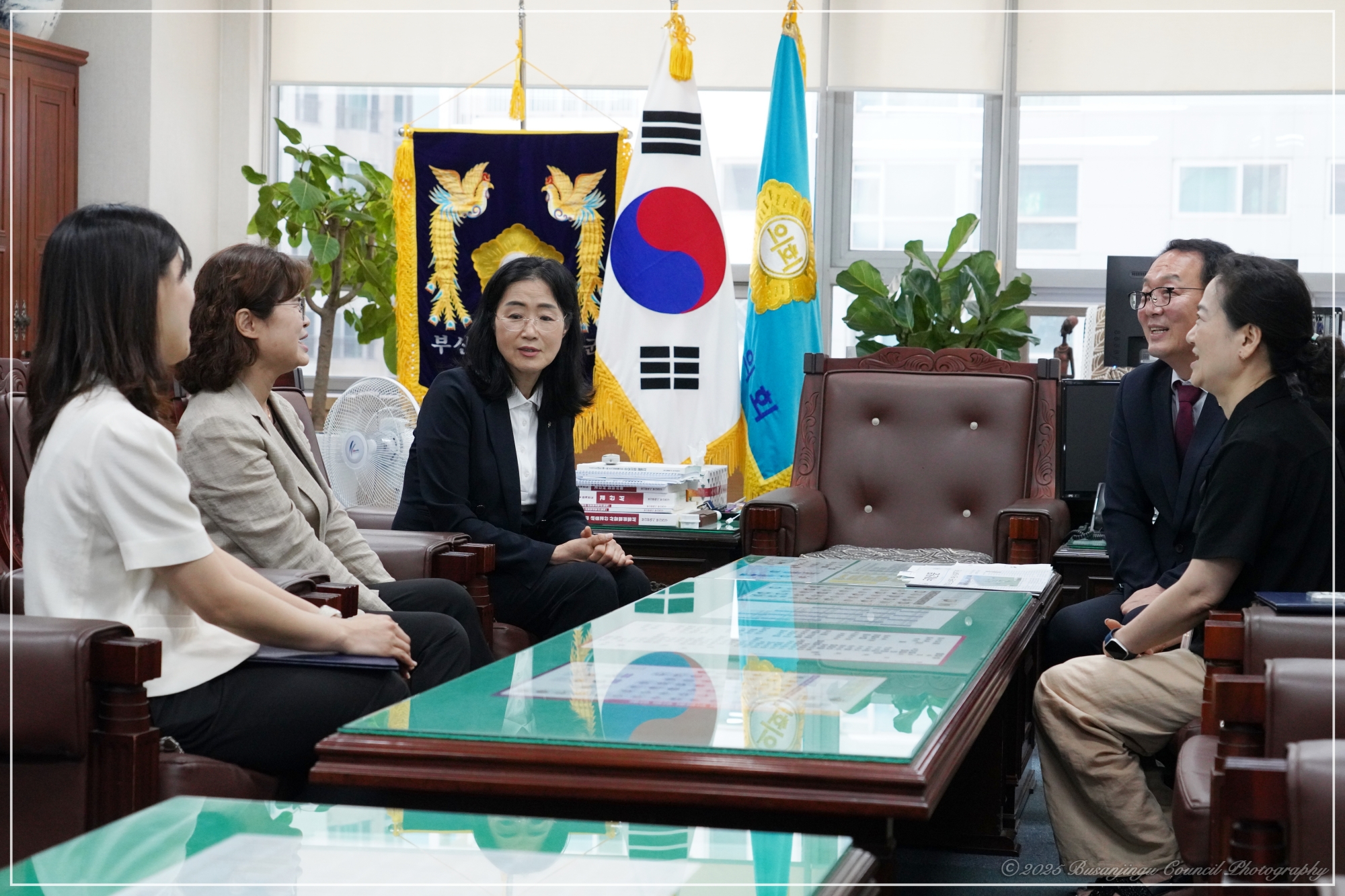 부산진구의회 전입직원 임용장 수여식 3번째