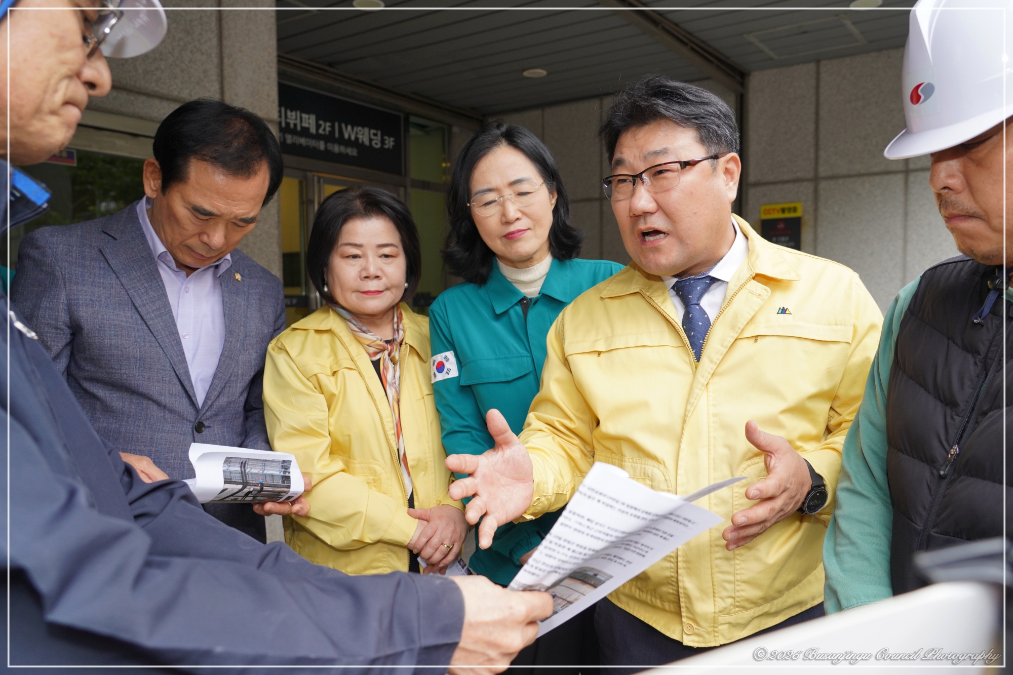 안전복지위원회, 부산진문화원 공사현장 현장방문 실시 3번째