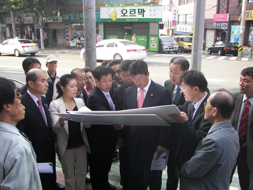 양정3 주택재개발 정비구역 현장확인 1번째