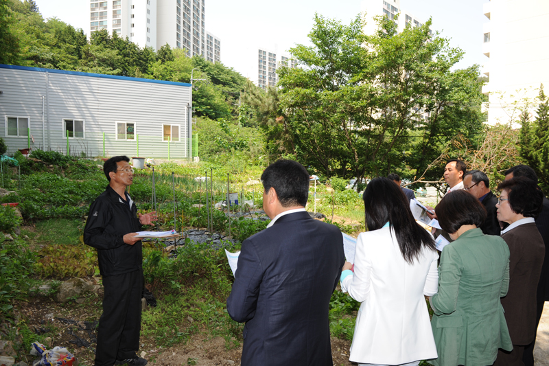 개금동 공립어린이집 건립 예정지 현장확인 2번째
