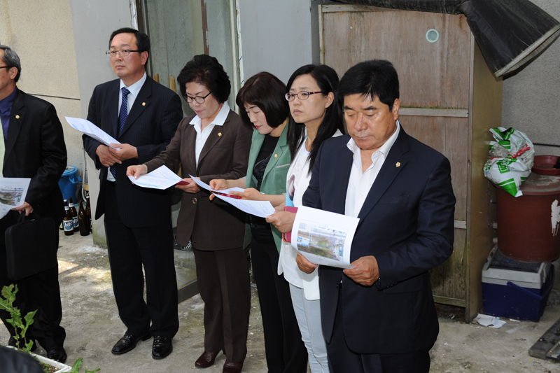 개금동 공립어린이집 건립 예정지 현장확인 4번째