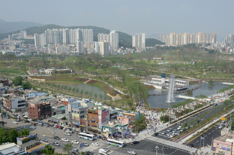 부산시민공원 개장식 5번째