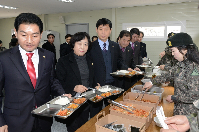 예비군식당 준공식 및 병영식사체험 5번째