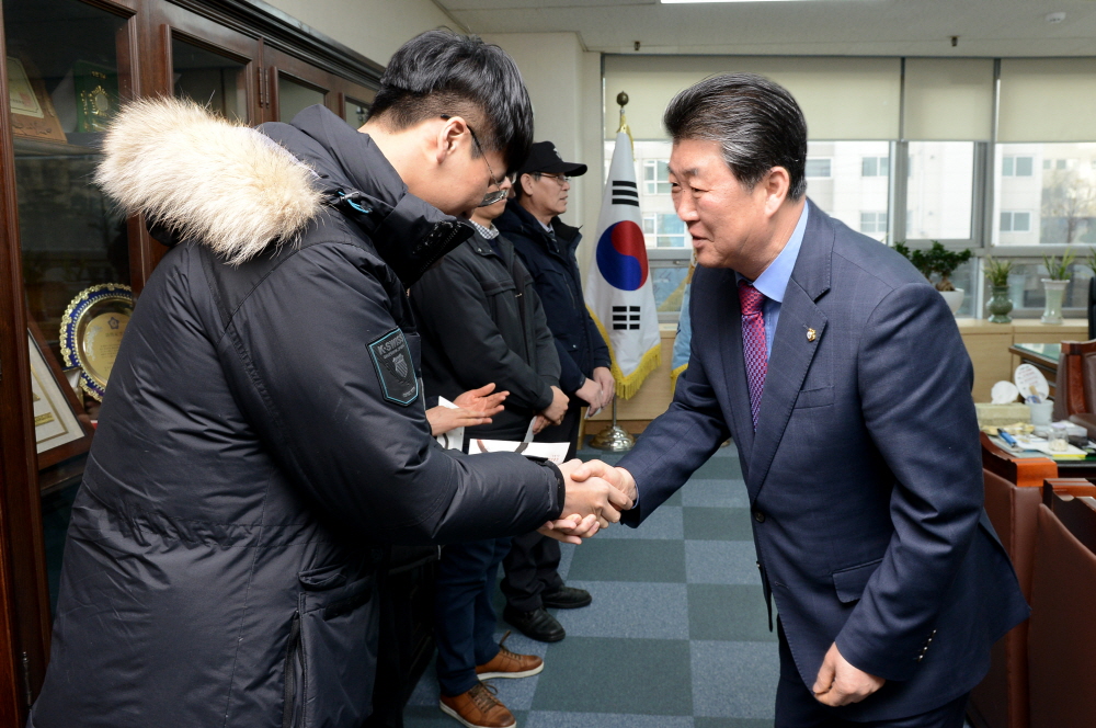 현업부서직원 격려 2번째