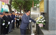 6월 호국보훈의 달 기념비 헌화행사 1번째