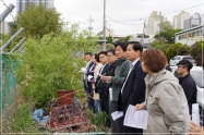 행정문화위원회 개금동 레일스포츠파크 조성 예정지 현장방문 4번째