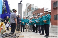 공공건축현장 실태 파악 현장방문 - 안전복지위원회 1번째