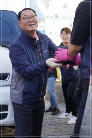 초록봉사단과 함께 연탄배달 봉사 참여 3번째