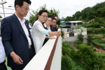 범천2동 친환경 주차장 건설 관련 현장확인 1번째