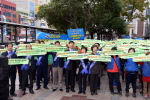 도심철도시설 이전 시민궐기대회 및 걷기대회 1번째