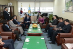 중국 북경시 서성구 대표단 영접 2번째