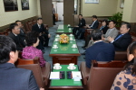 중국 북경시 서성구 대표단 영접 3번째
