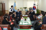 중국 북경시 서성구 방문단 영접 4번째
