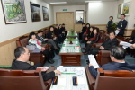 중국 북경시 서성구 방문단 영접 5번째